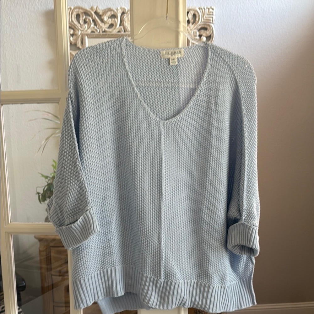 Women's Light Blue Sweater L/XL